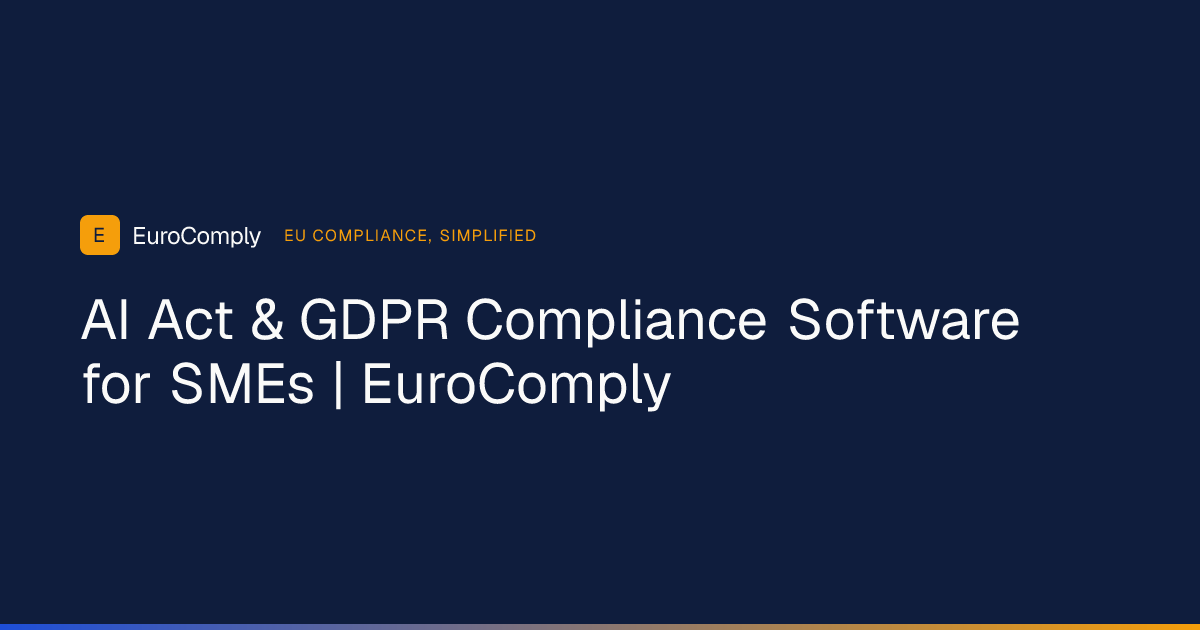 EuroComply — image from the vendor's website